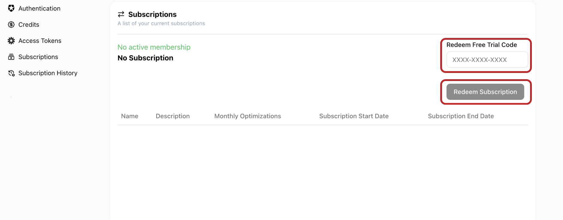 User manual screenshot