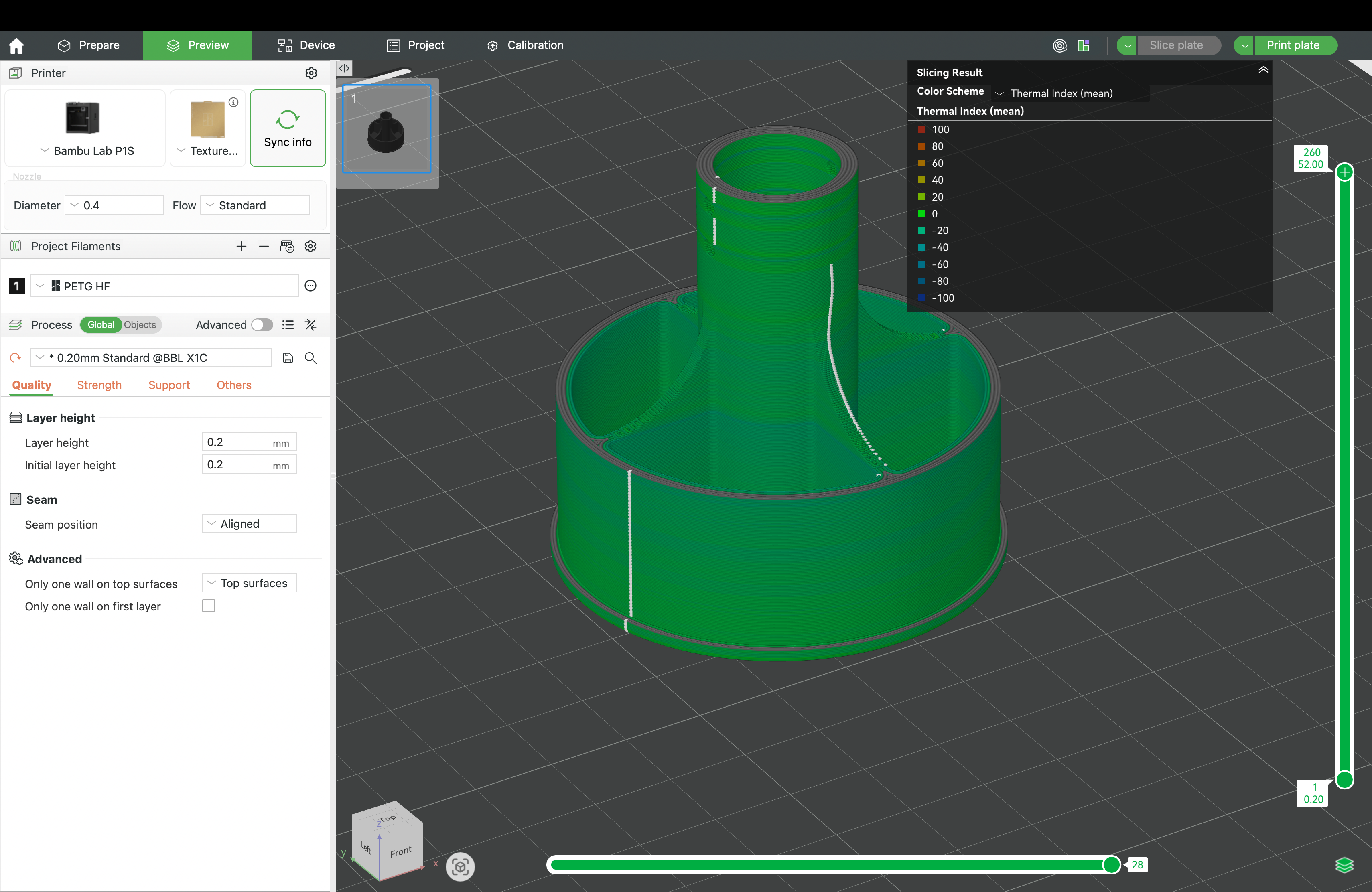 PETG-HF case study proof screenshot